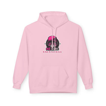 MZ Cosmic Skull Hoodie — Cute Pink Astronaut Skull Graphic Sweatshirt