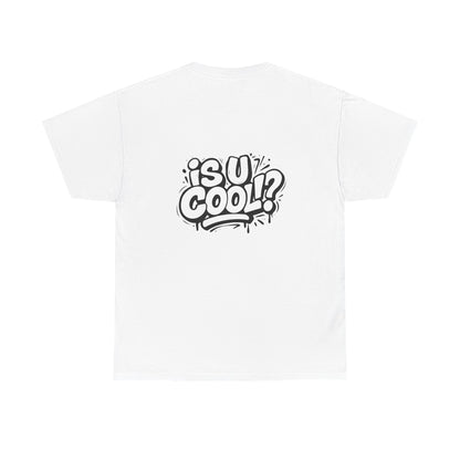 Trendy Graphic Tee: Cute Bear & Bold Text Design