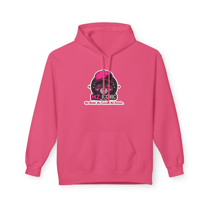 MZ Cosmic Skull Hoodie — Cute Pink Astronaut Skull Graphic Sweatshirt