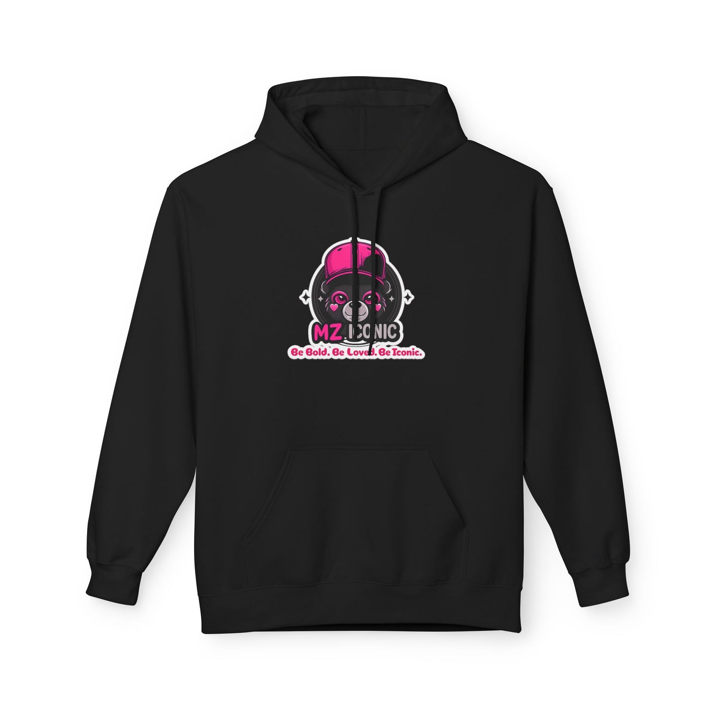 MZ Cosmic Skull Hoodie — Cute Pink Astronaut Skull Graphic Sweatshirt