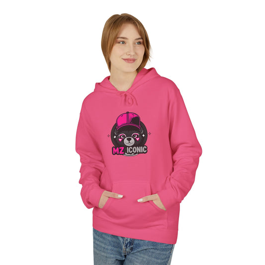 MZ Iconic Hoodie - Playful Unisex Fleece Sweatshirt, Cool Graphic Pullover, Trendy Streetwear, Ideal Gift for Friends, Casual Wear