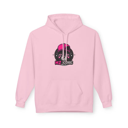 MZ Iconic Hoodie - Playful Unisex Fleece Sweatshirt, Cool Graphic Pullover, Trendy Streetwear, Ideal Gift for Friends, Casual Wear