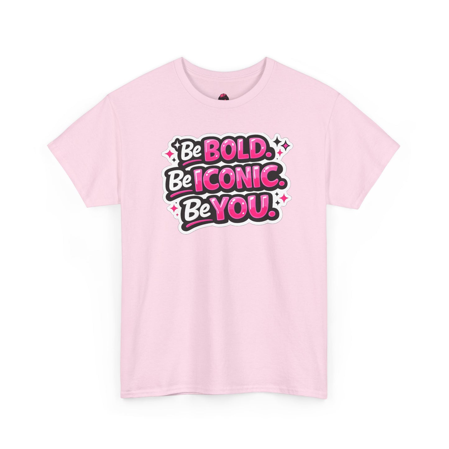 Be Bold Be Iconic Be You Tee — Empowerment Graphic T‑Shirt