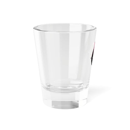 Shot Glass — Cute Pink Bear Face 1.5oz Party Shot Glass