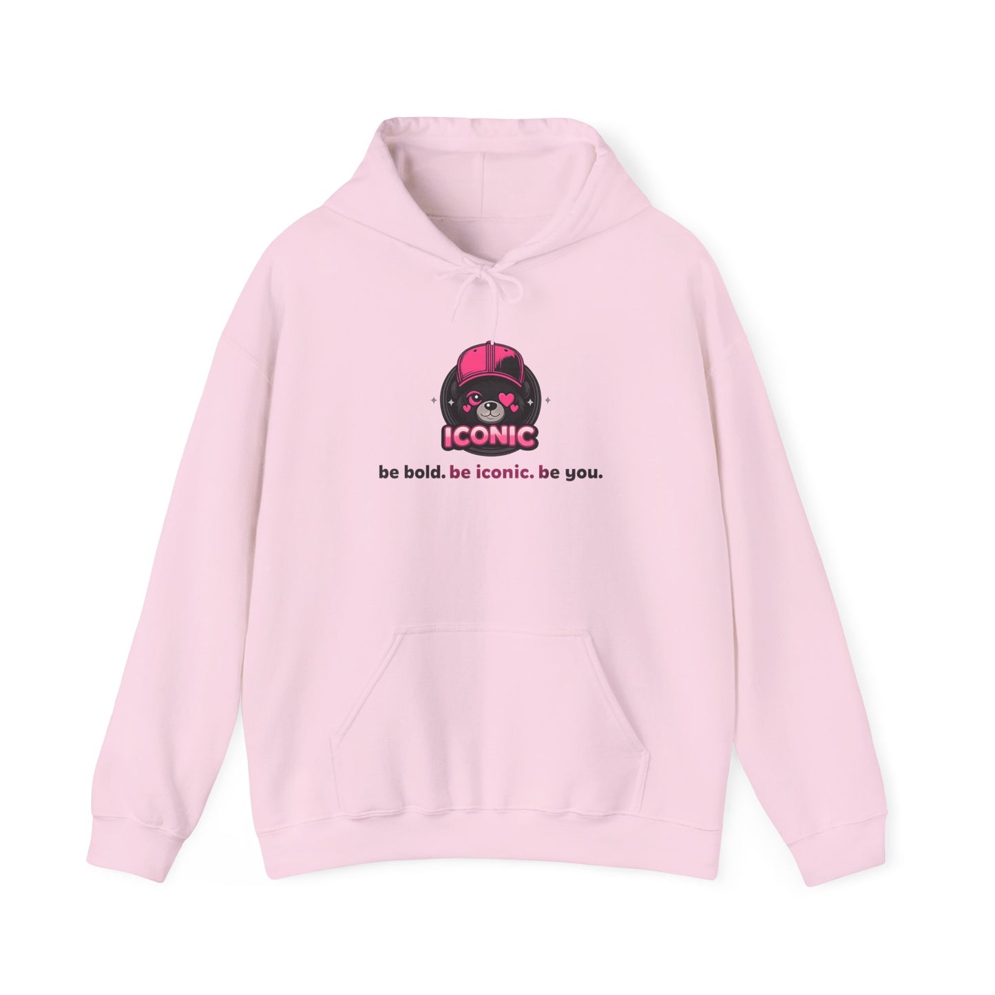 Iconic Skull Hoodie — "be bold, be iconic, be you." Graphic Pullover
