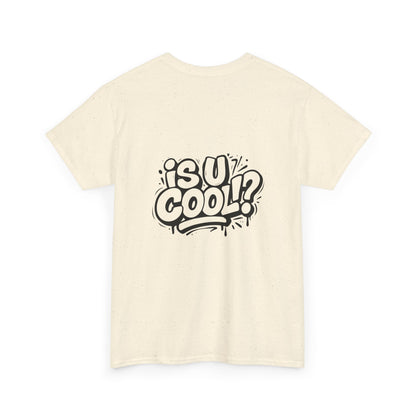 Trendy Graphic Tee: Cute Bear & Bold Text Design