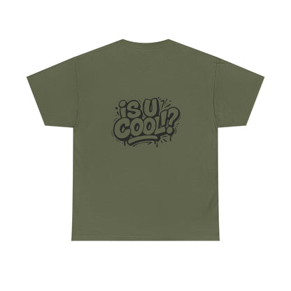 Trendy Graphic Tee: Cute Bear & Bold Text Design