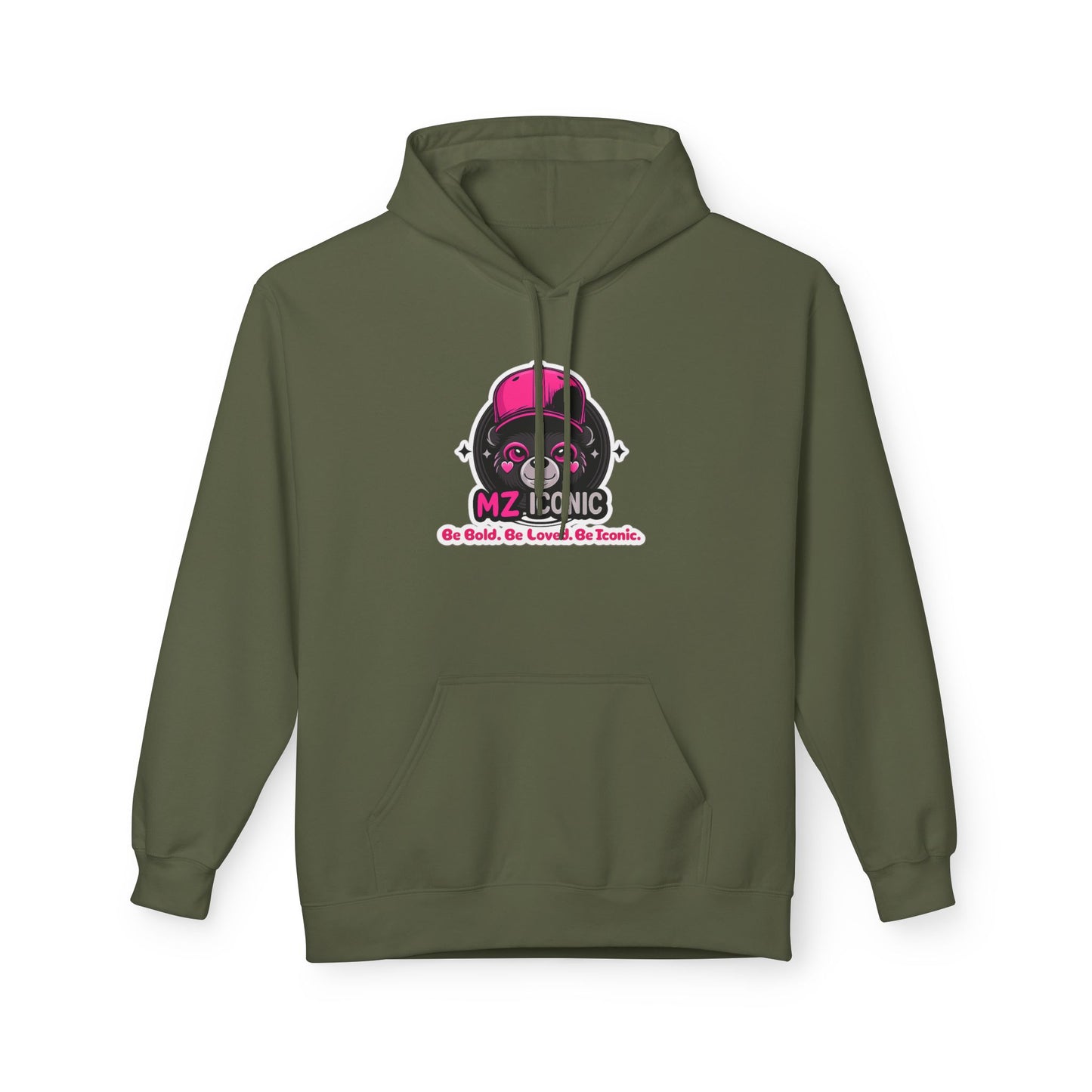 MZ Cosmic Skull Hoodie — Cute Pink Astronaut Skull Graphic Sweatshirt