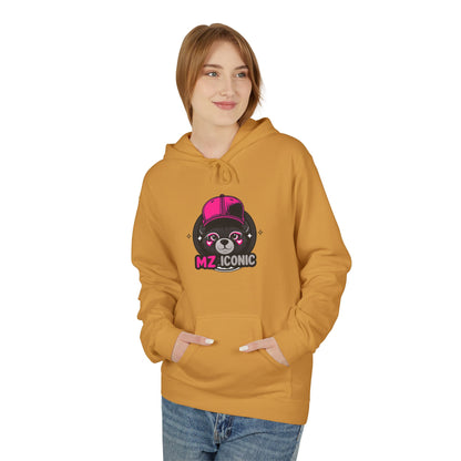 MZ Iconic Hoodie - Playful Unisex Fleece Sweatshirt, Cool Graphic Pullover, Trendy Streetwear, Ideal Gift for Friends, Casual Wear