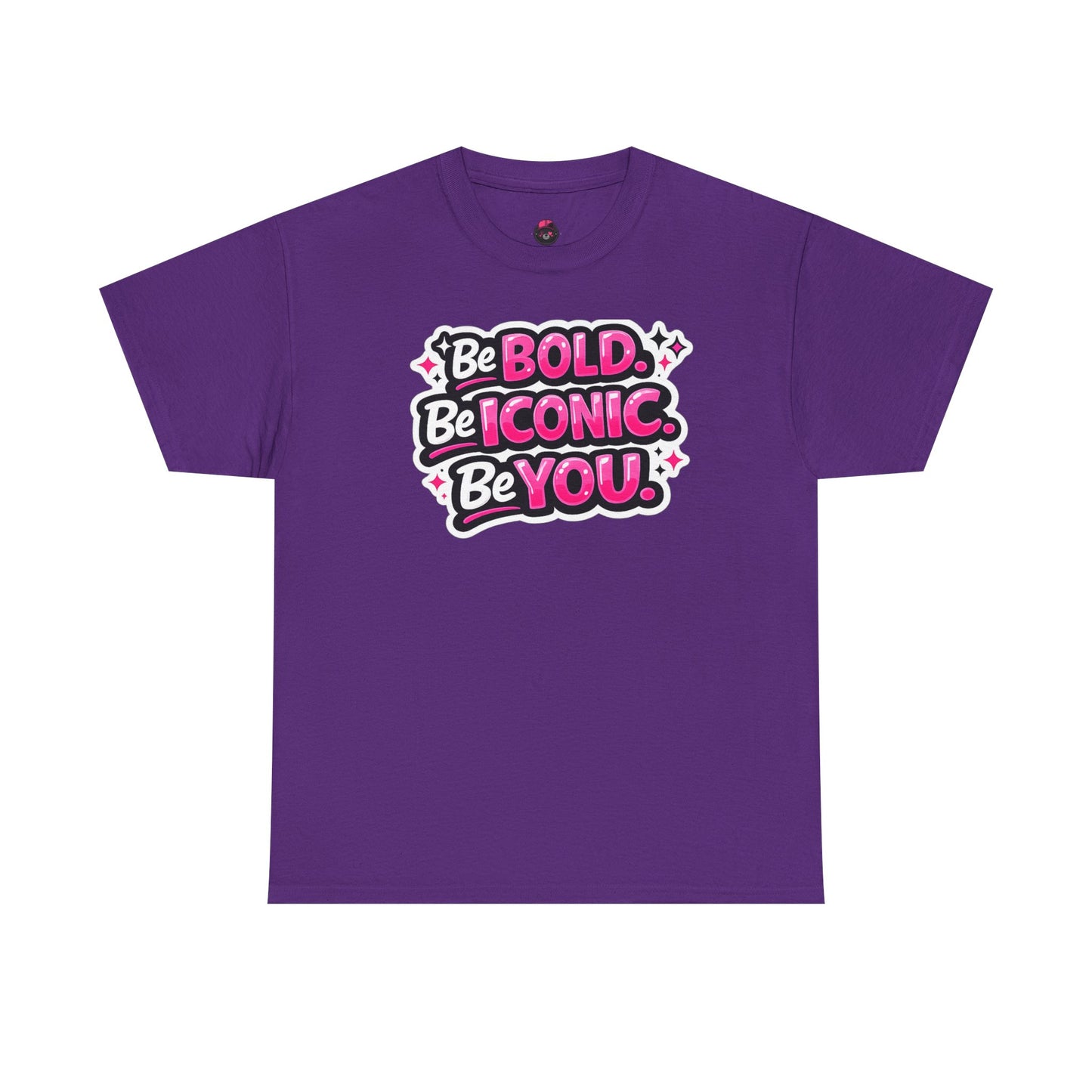 Be Bold Be Iconic Be You Tee — Empowerment Graphic T‑Shirt