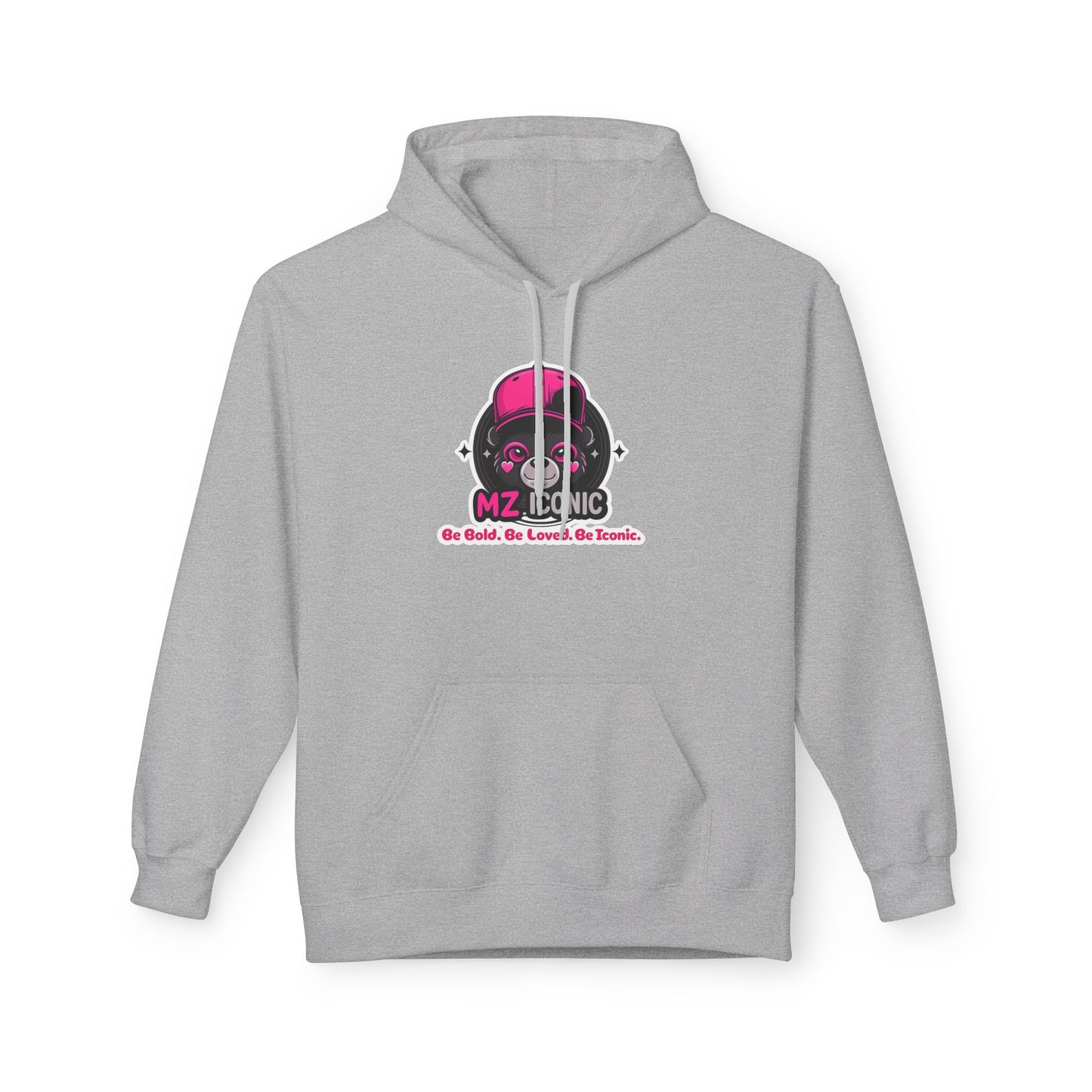 MZ Cosmic Skull Hoodie — Cute Pink Astronaut Skull Graphic Sweatshirt