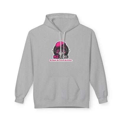MZ Cosmic Skull Hoodie — Cute Pink Astronaut Skull Graphic Sweatshirt