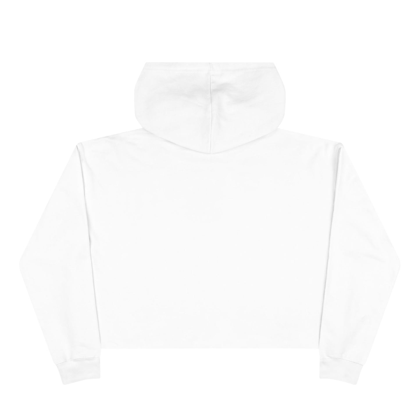 Crop Hoodie — "MZ Iconic" Cute Pink Bear Graphic Cropped Hoodie