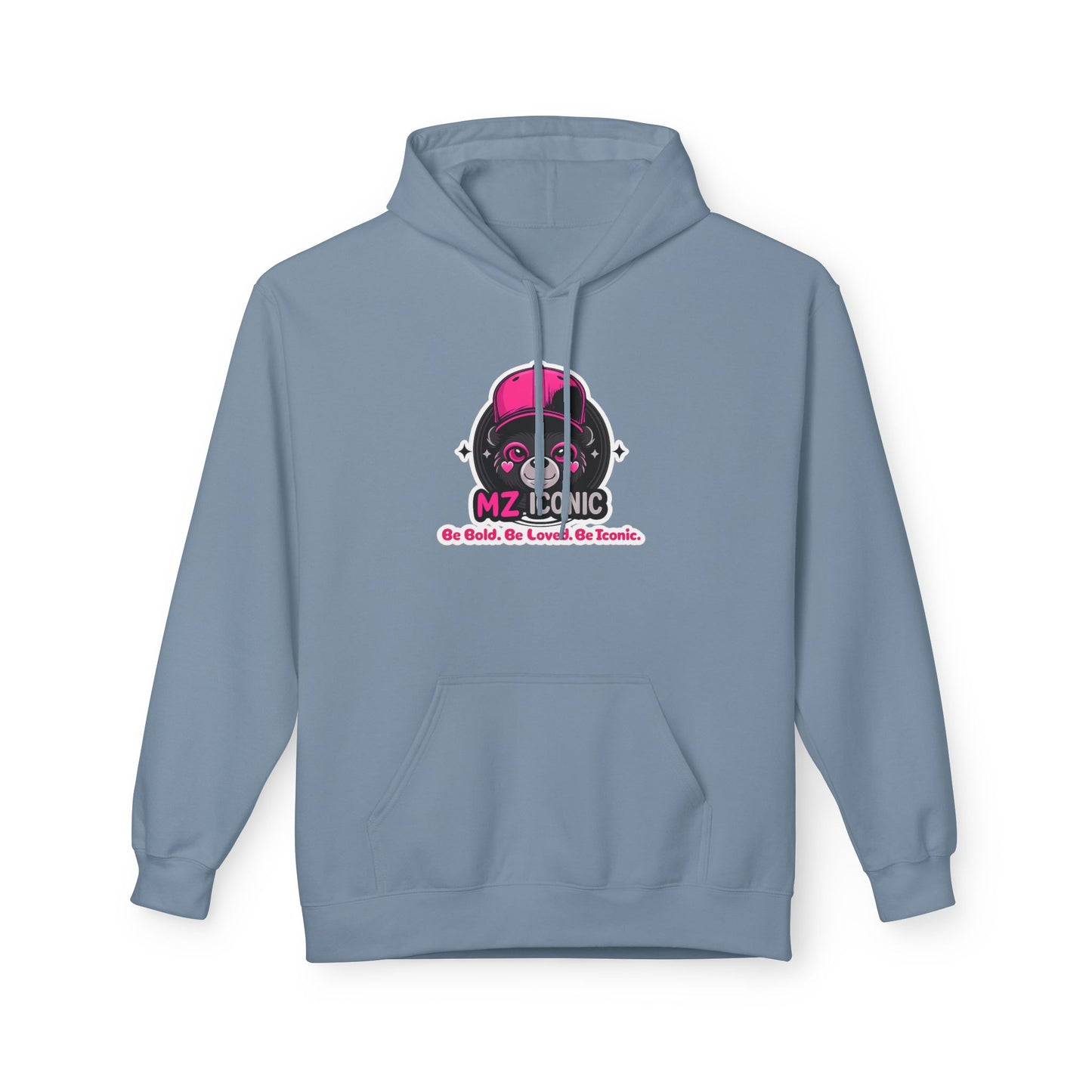 MZ Cosmic Skull Hoodie — Cute Pink Astronaut Skull Graphic Sweatshirt