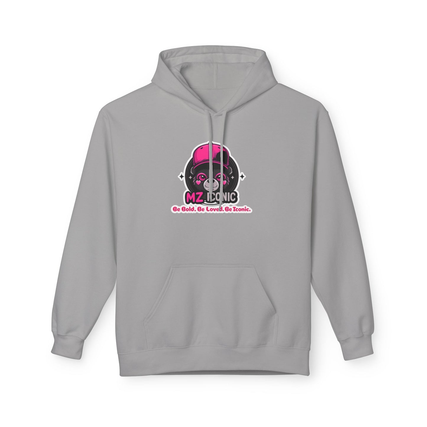 MZ Cosmic Skull Hoodie — Cute Pink Astronaut Skull Graphic Sweatshirt