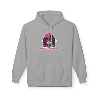 MZ Cosmic Skull Hoodie — Cute Pink Astronaut Skull Graphic Sweatshirt