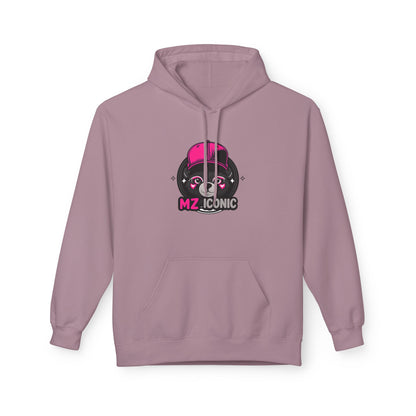 MZ Iconic Hoodie - Playful Unisex Fleece Sweatshirt, Cool Graphic Pullover, Trendy Streetwear, Ideal Gift for Friends, Casual Wear