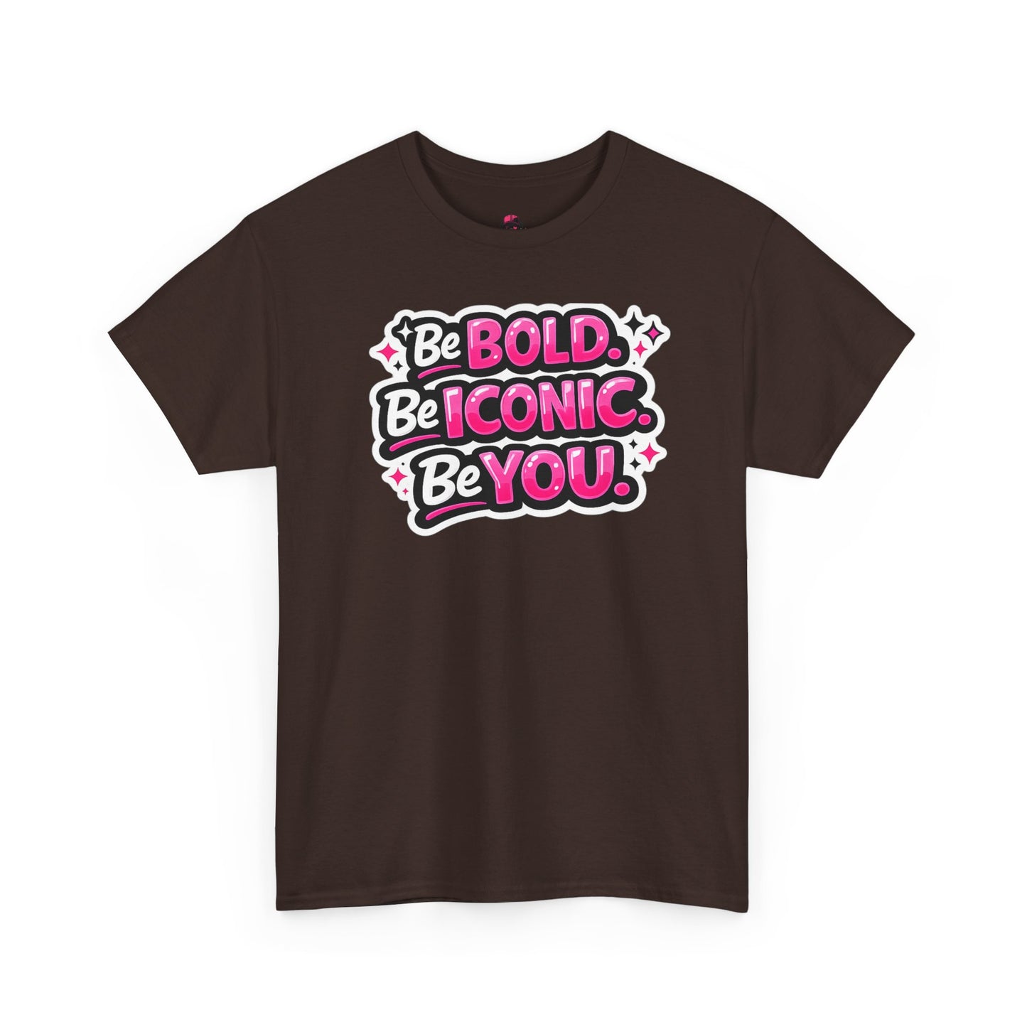 Be Bold Be Iconic Be You Tee — Empowerment Graphic T‑Shirt