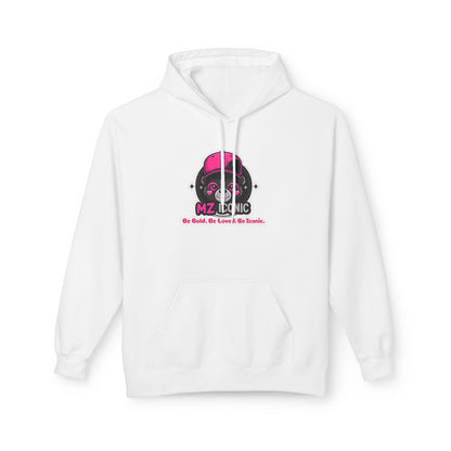 MZ Cosmic Skull Hoodie — Cute Pink Astronaut Skull Graphic Sweatshirt