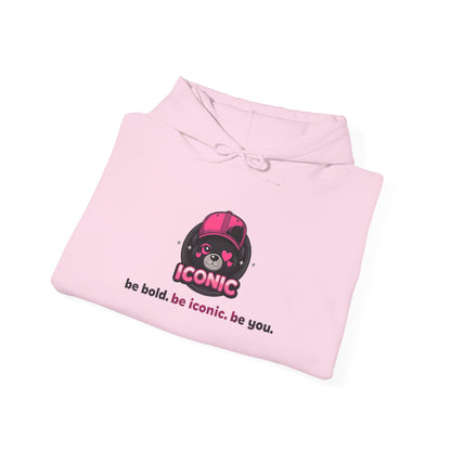 Iconic Skull Hoodie — "be bold, be iconic, be you." Graphic Pullover