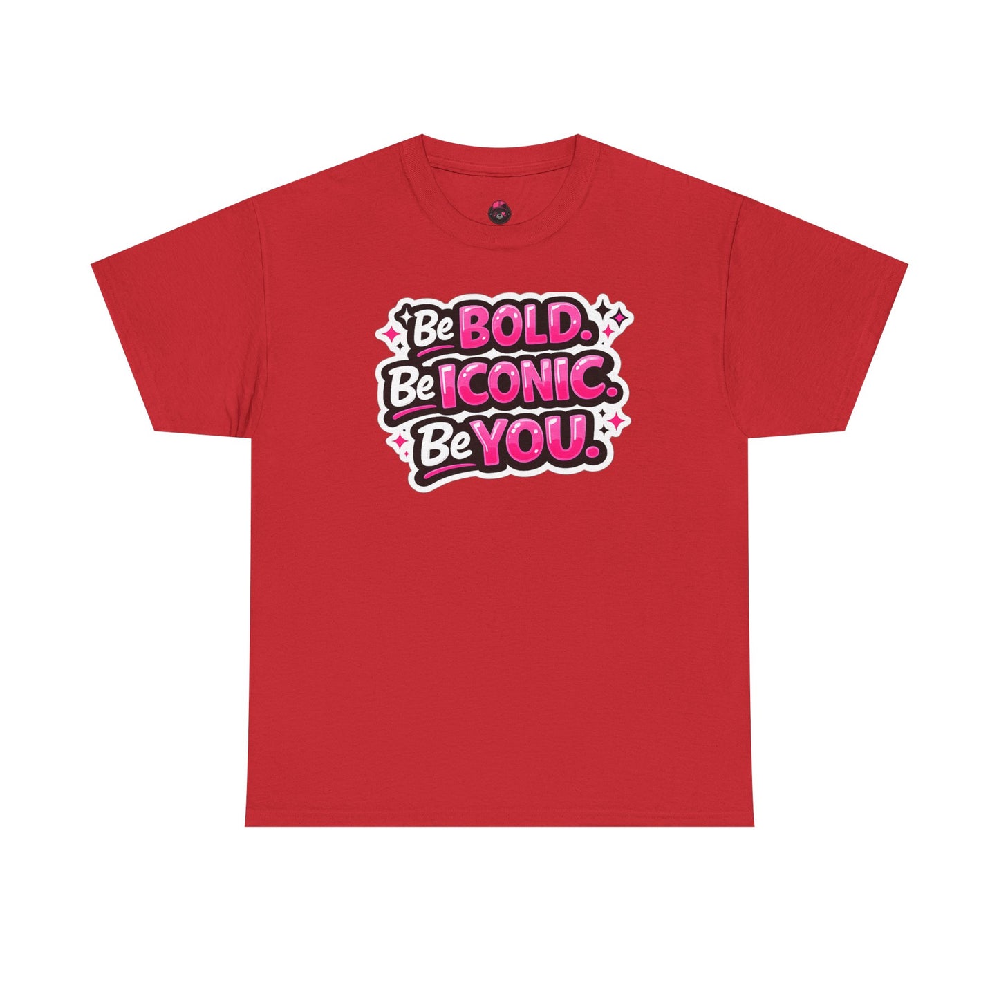 Be Bold Be Iconic Be You Tee — Empowerment Graphic T‑Shirt