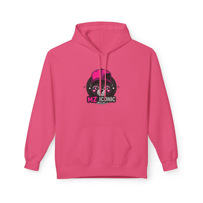 MZ Iconic Hoodie - Playful Unisex Fleece Sweatshirt, Cool Graphic Pullover, Trendy Streetwear, Ideal Gift for Friends, Casual Wear
