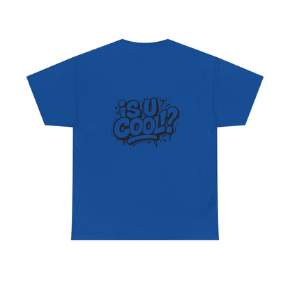 Trendy Graphic Tee: Cute Bear & Bold Text Design