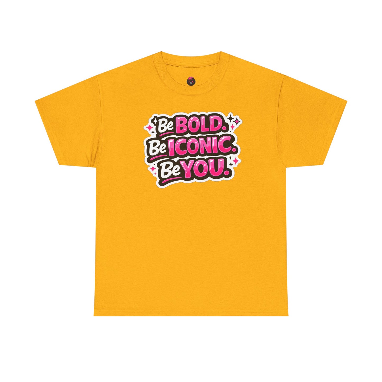 Be Bold Be Iconic Be You Tee — Empowerment Graphic T‑Shirt