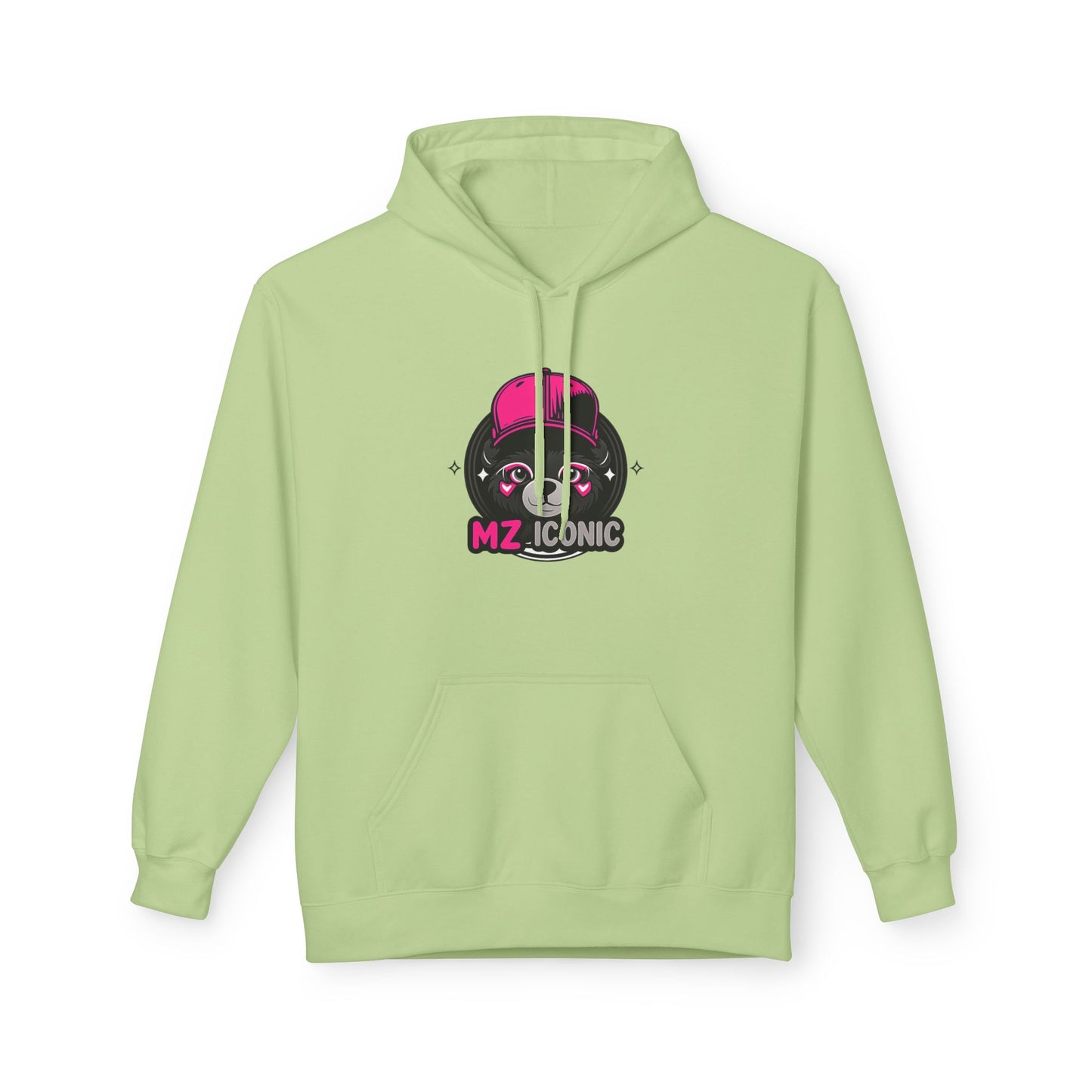 MZ Iconic Hoodie - Playful Unisex Fleece Sweatshirt, Cool Graphic Pullover, Trendy Streetwear, Ideal Gift for Friends, Casual Wear