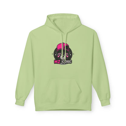 MZ Iconic Hoodie - Playful Unisex Fleece Sweatshirt, Cool Graphic Pullover, Trendy Streetwear, Ideal Gift for Friends, Casual Wear