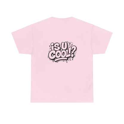 Trendy Graphic Tee: Cute Bear & Bold Text Design