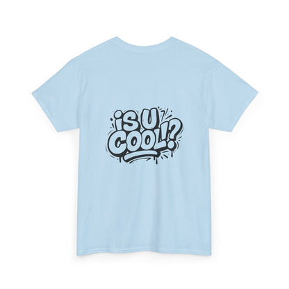 Trendy Graphic Tee: Cute Bear & Bold Text Design