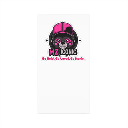 MZ Iconic Bear Neck Gaiter – "Be Bold. Be Loved. Be Iconic." Lightweight Face Scarf