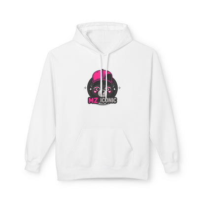 MZ Iconic Hoodie - Playful Unisex Fleece Sweatshirt, Cool Graphic Pullover, Trendy Streetwear, Ideal Gift for Friends, Casual Wear