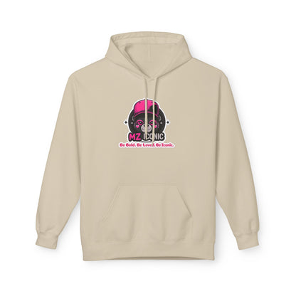MZ Cosmic Skull Hoodie — Cute Pink Astronaut Skull Graphic Sweatshirt