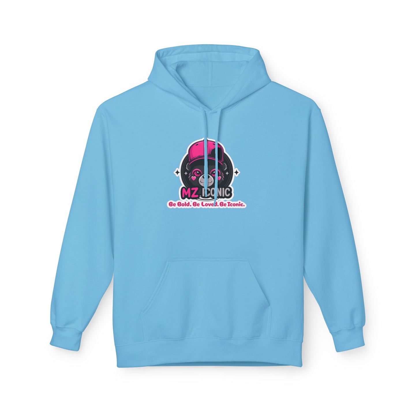 MZ Cosmic Skull Hoodie — Cute Pink Astronaut Skull Graphic Sweatshirt