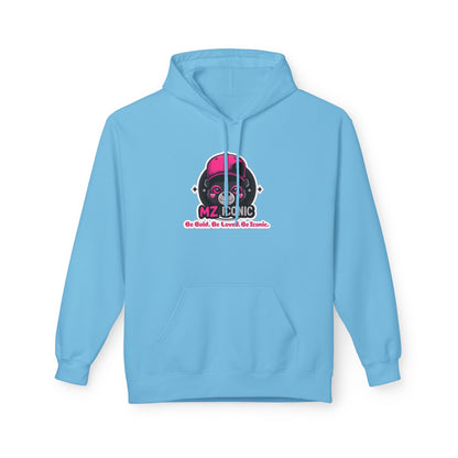 MZ Cosmic Skull Hoodie — Cute Pink Astronaut Skull Graphic Sweatshirt