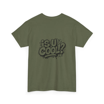 Trendy Graphic Tee: Cute Bear & Bold Text Design